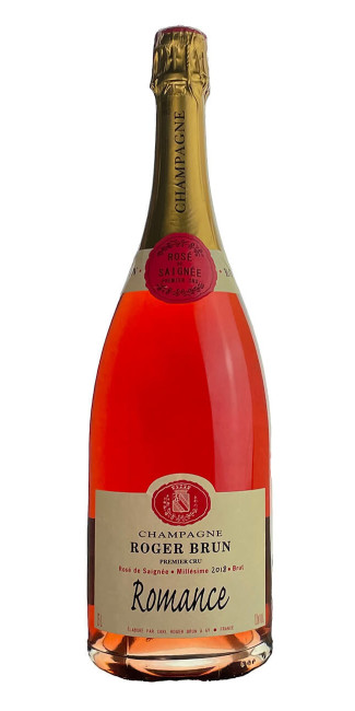 Roger Brun Romance Brut Rose de Saignee 2018 Magnum