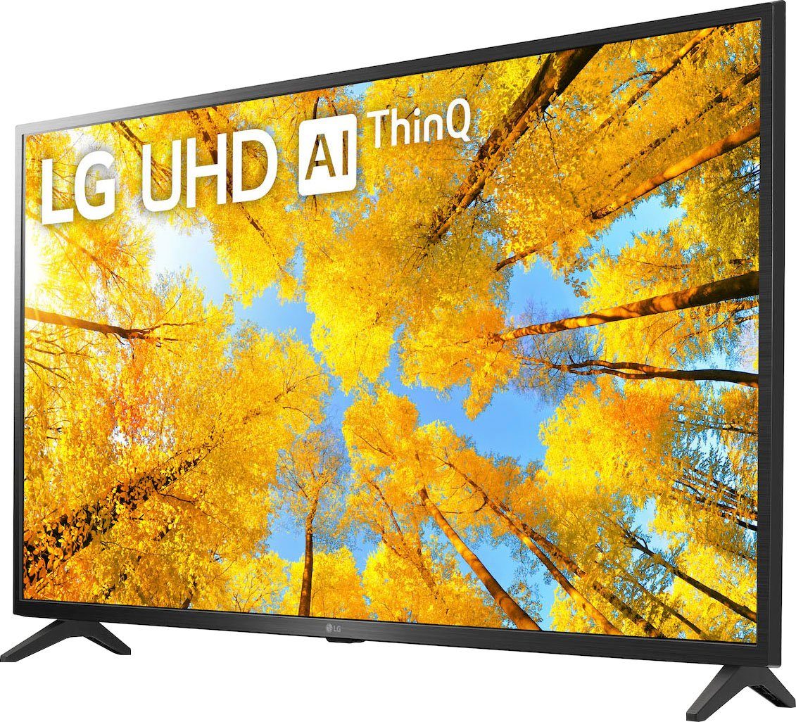 LG 43UQ75009LF LED-Fernseher (108 cm/43 Zoll, 4K Ultra HD, Smart-TV, α5 Gen5 4K AI-Prozessor,Direct LED,HDR10 Pro und HLG,Sprachassistenten)