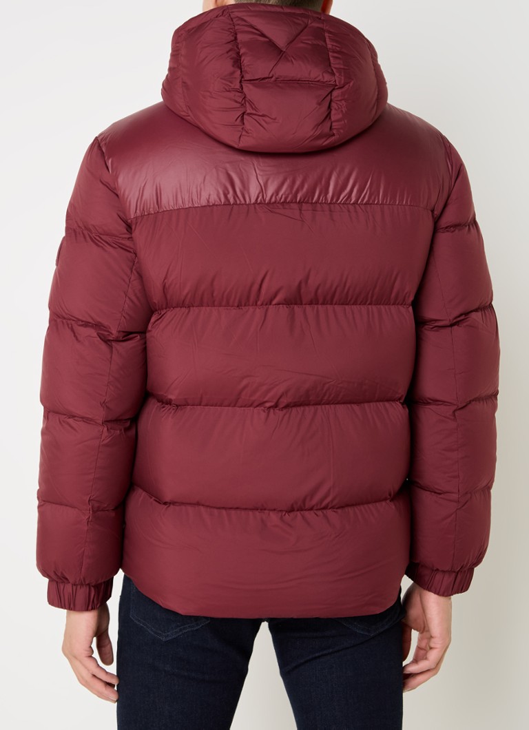 Tommy Hilfiger puhasta jakna s punjenjem od perja i odvojivom kapuljačom