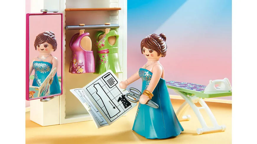 PLAYMOBIL 70208 - Dollhouse - Schlafzimmer mit Nähecke