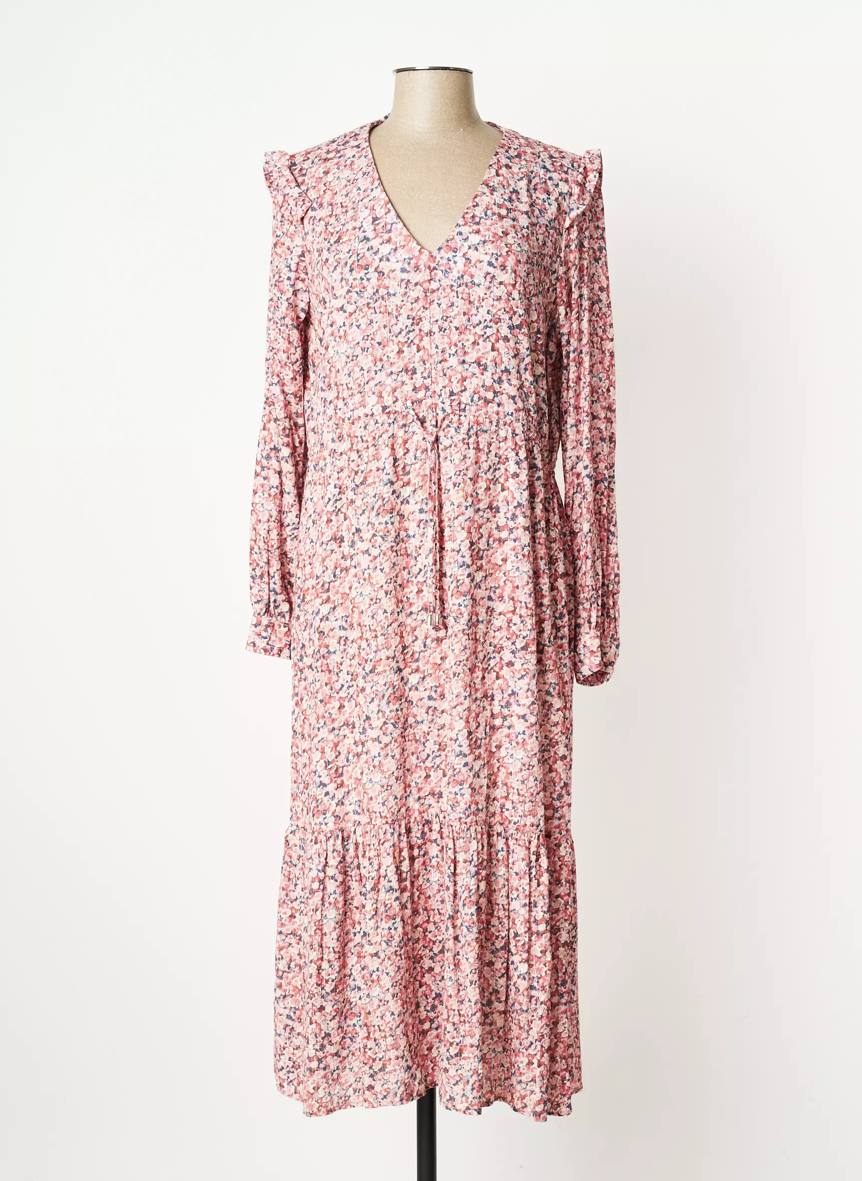 C Est Beau La Vie Robes Longues Femme couleur rose