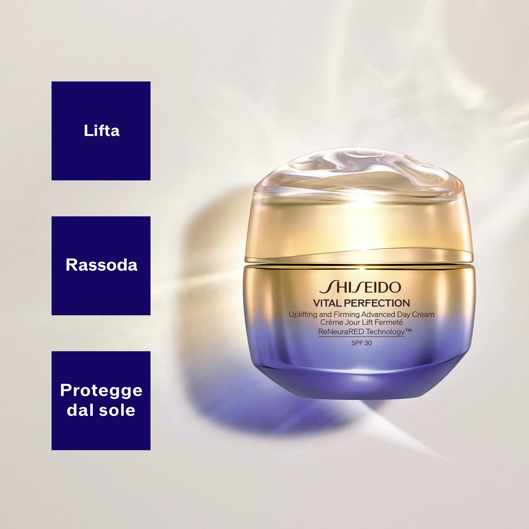 Vital Perfection Felemelő és Feszesítő Nappali Krém SPF30 Utántöltő - Lifting Nappali Krém, Ránctalanító Nappali Krém, Védő Kezelés