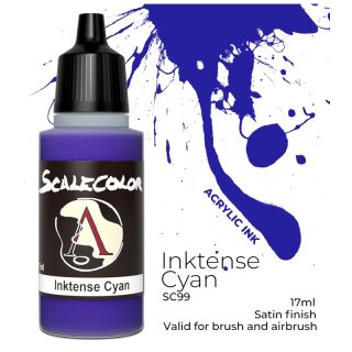 Scale Color: Inktense Cyan (17 ml)