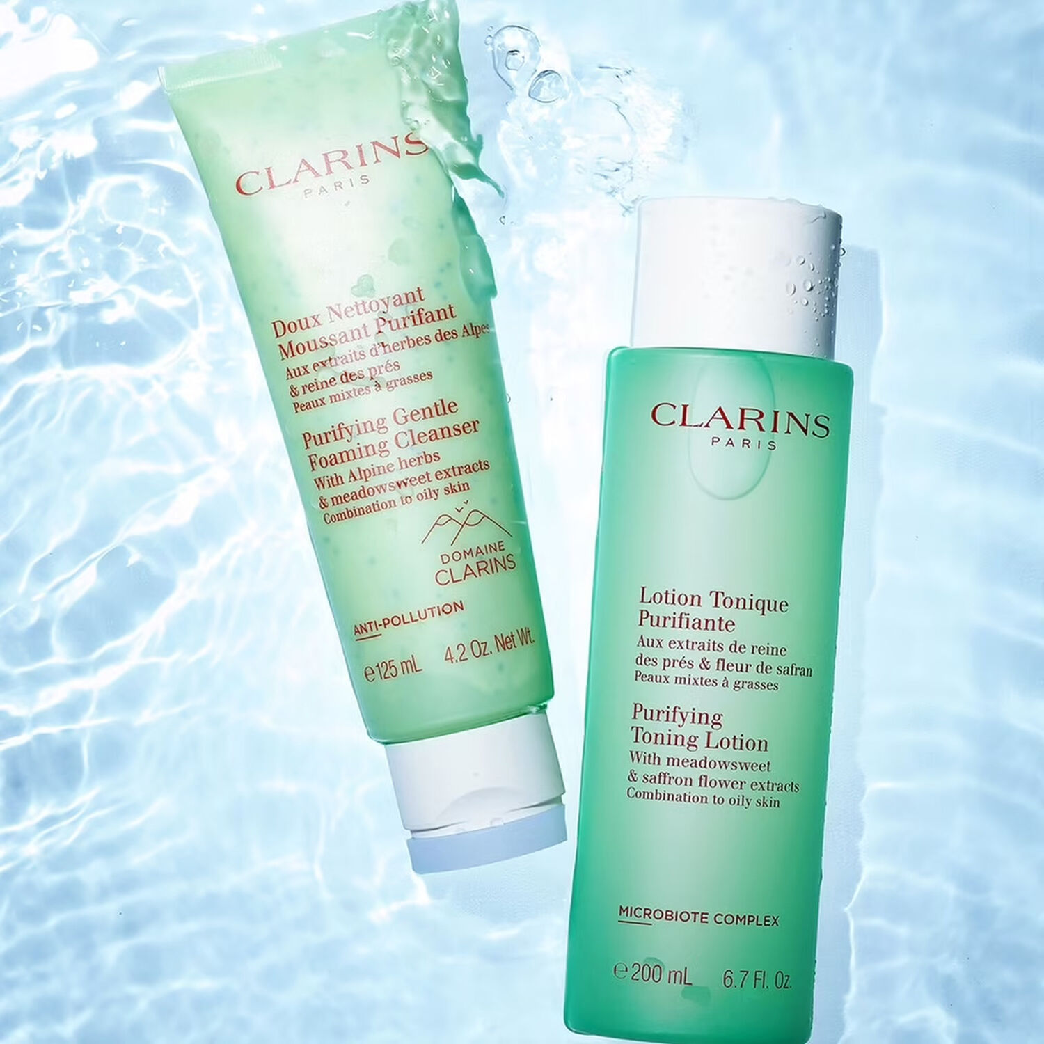 Clarins Lotion Tonique Purifiante Peaux Mixtes à Grasses