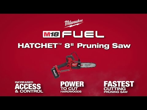 Milwaukee 4933492814 M18 FPP3OPL5-823P Comboset 12V 6Ah/18V 8,0/12Ah Li-Ion - M18 FCHS Kettingzaag + M18 FBL Bladblazer + M12 FHS Snoeizaag 4933492814