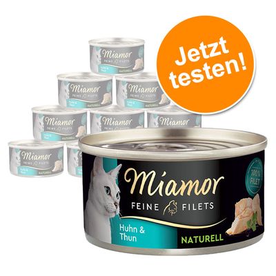 Miamor Feine Filets Naturelle 12 x 80 g