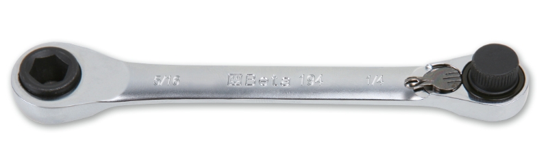 Llave de carraca reversible Beta 001940006 194 1/4X5/16 para brocas