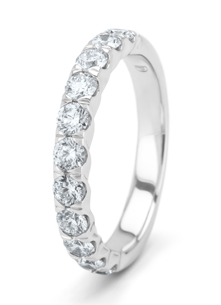 Anello Diamond Point in oro bianco, diamante da 1,00 ct, Galleria