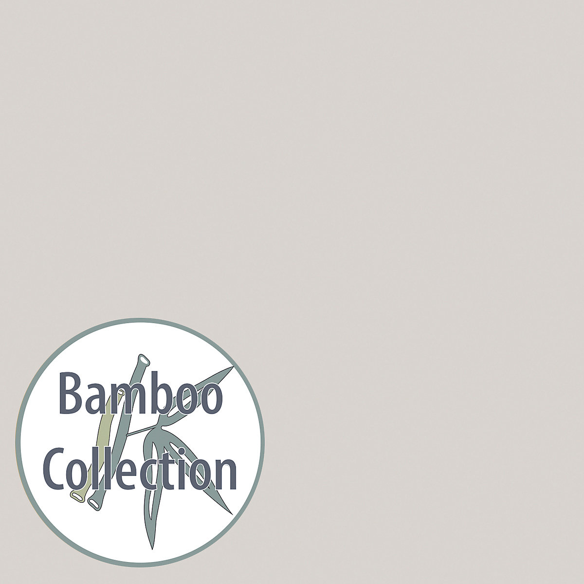 Bezug für Stillkissen Original 190 cm, Kieselgrau (Bamboo Collection)