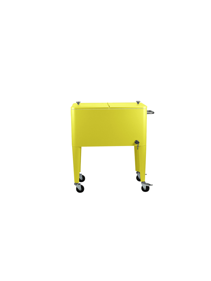 Beachtrekker Kailua Cooler - Kühlbox, Kühlwagen, Getränkekühler, Gelb günstig kaufen onesize