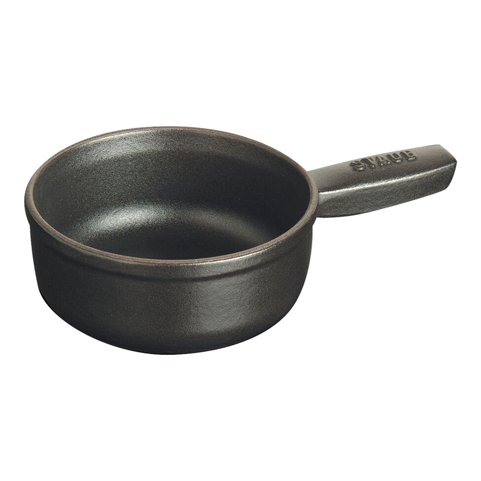 Fondue Topf 12 cm, Schwarz