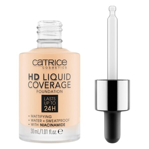 Catrice HD 002 Porcelain Beige Flüssig-Foundation