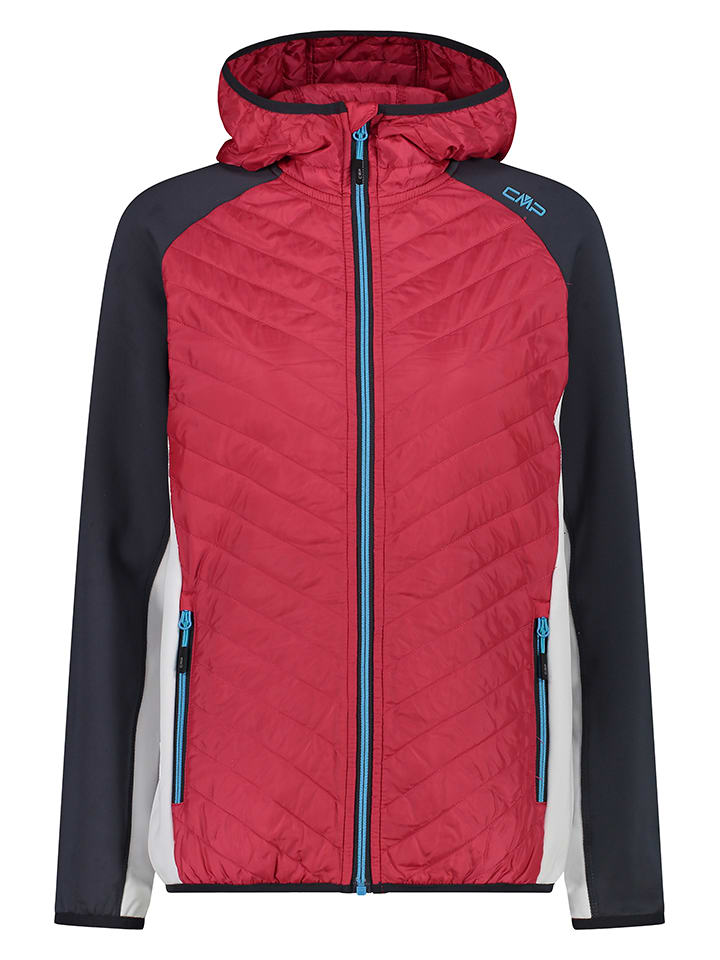 CMP Hybridjacke in Rot/ Schwarz günstig kaufen