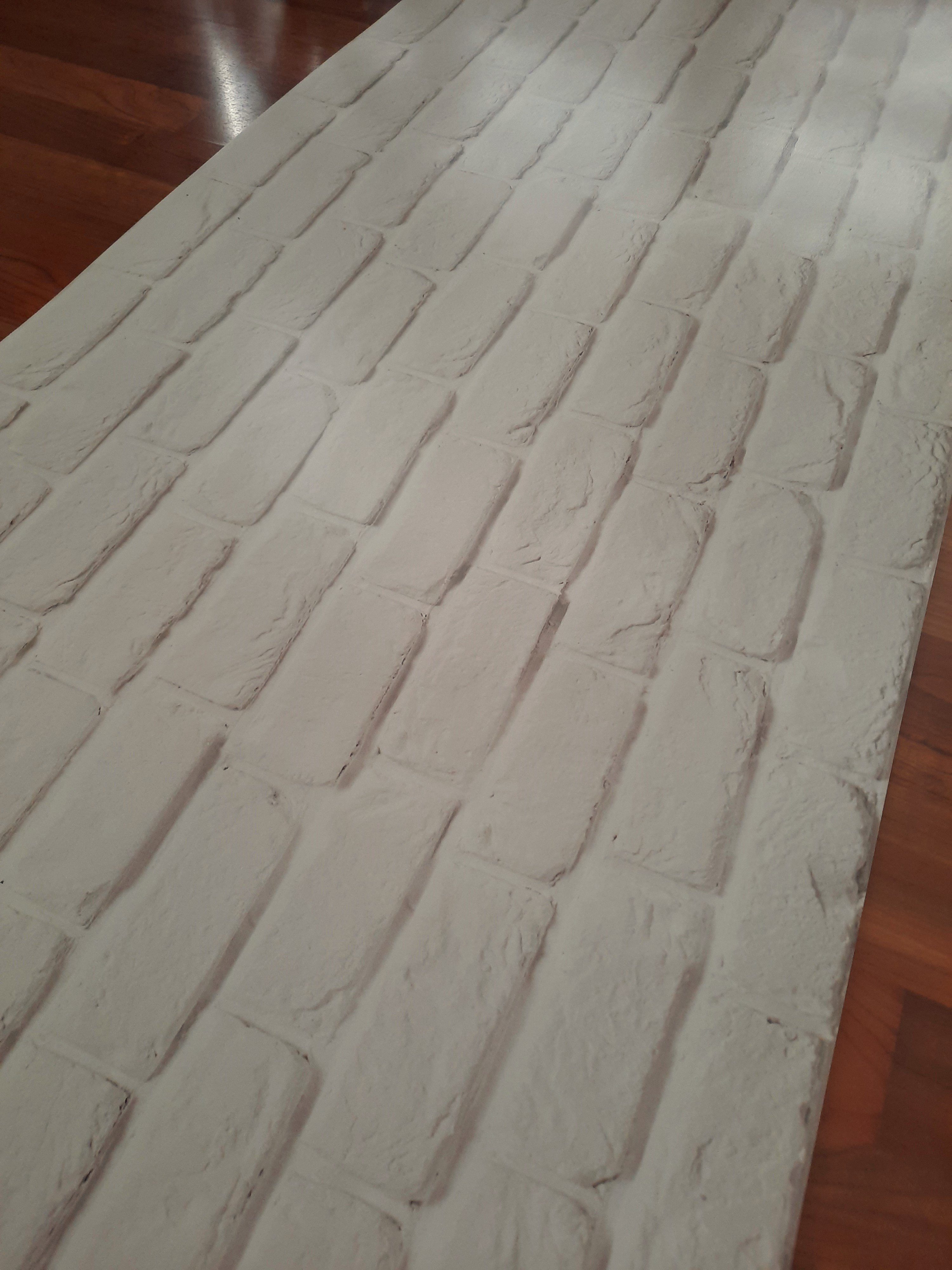 Rodnik Küchenrückwand Backsteinwand, Kunststoff Platte Monolith in PREMIUM Qualität, seidenmatte Oberfläche