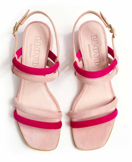 LLOYD Riemchen Sandalen lila/pink  Sandale Ines