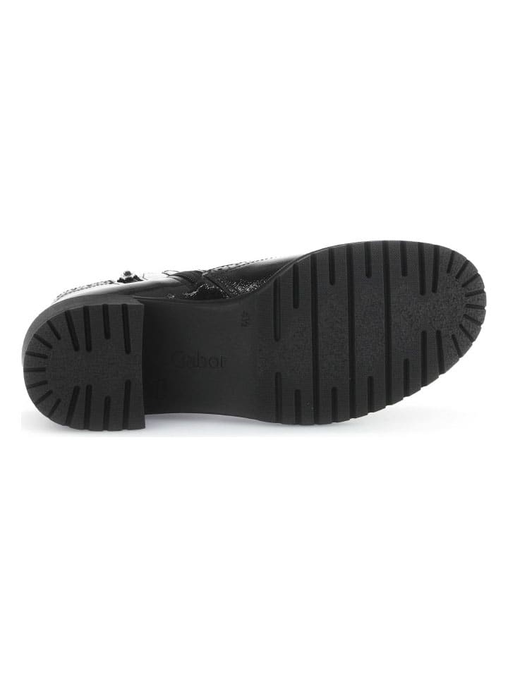 Gabor Leder-Stiefeletten in Schwarz günstig kaufen