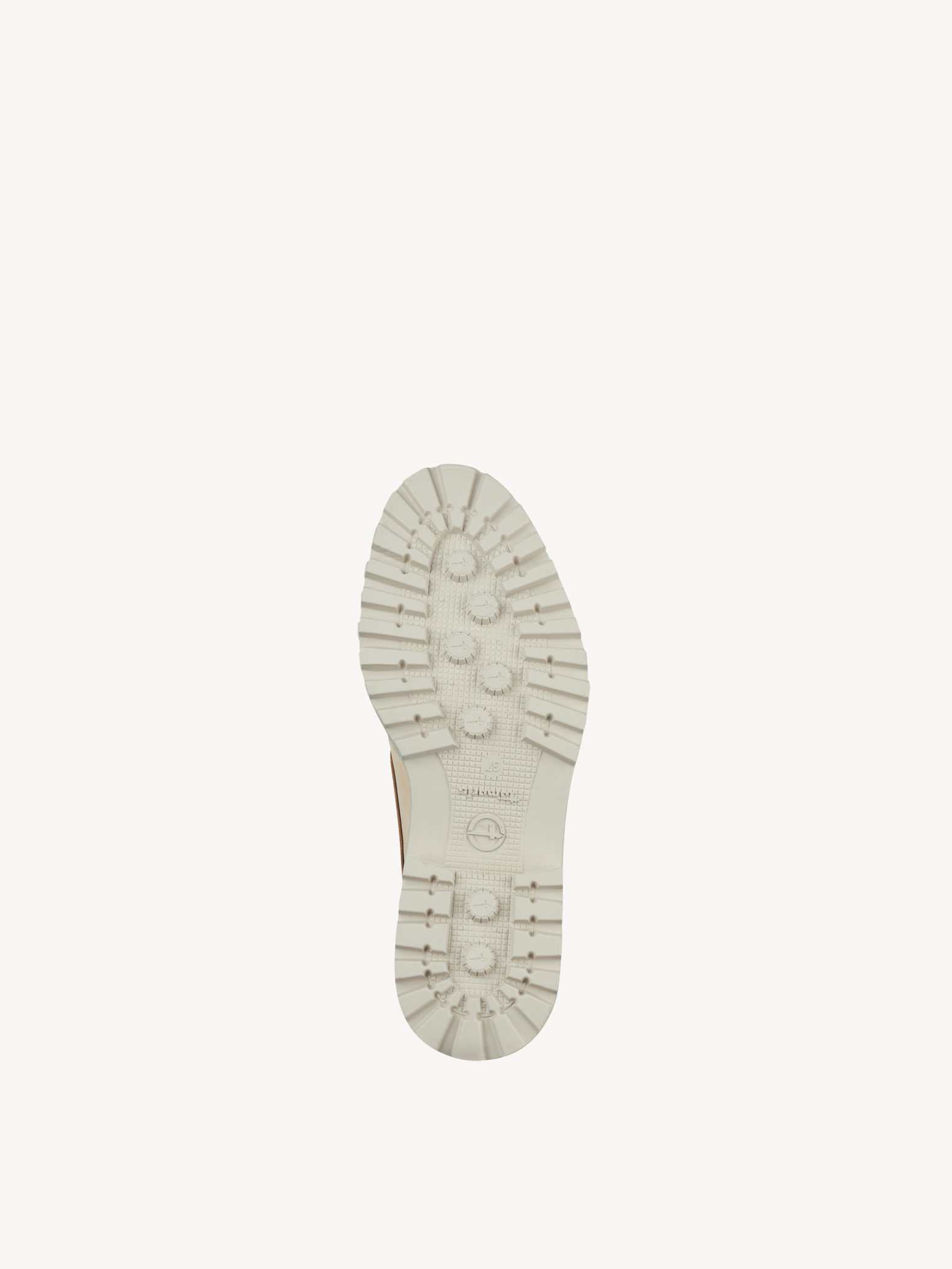 Derbie en cuir - beige