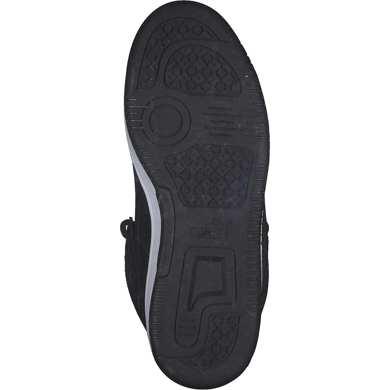 Puma Rebound Layup Fur 370497, Sneakers High, Kinder, Schwarz
