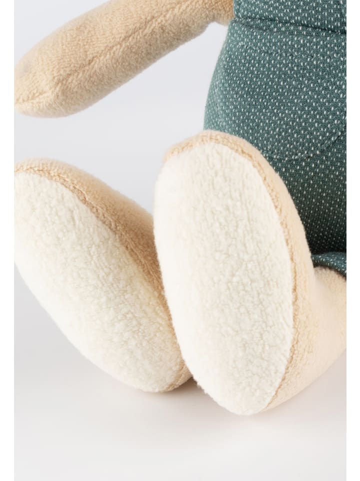 Sigikid Kuscheltier Latzhosen Hase, grün Sweety Plüschtier in grün günstig kaufen onesize