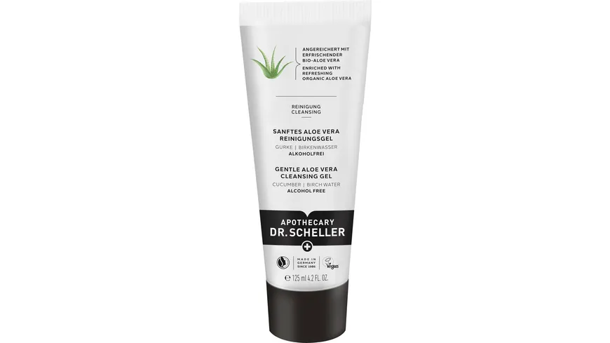 DR.SCHELLER Sanftes Aloe Vera Reingungsgel 125 ml