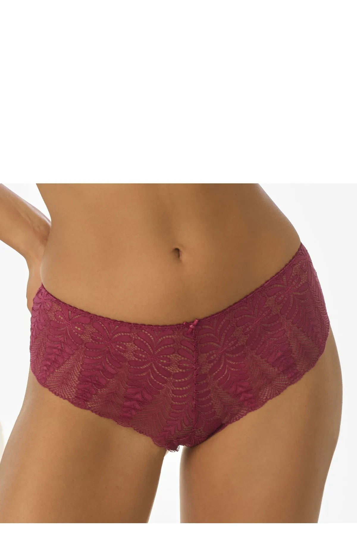 LASCANA  Unterhosen - Rot - Unifarben