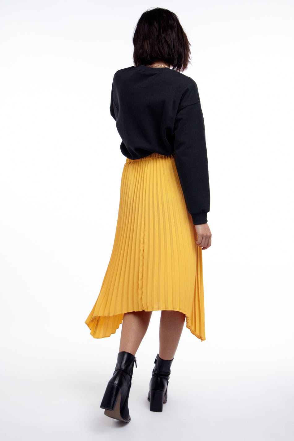 Olinda pleated skirt