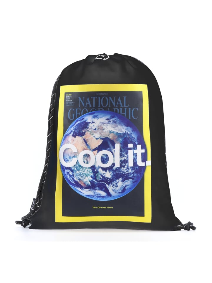 National Geographic Turnbeutel Earth in Schwarz günstig kaufen onesize