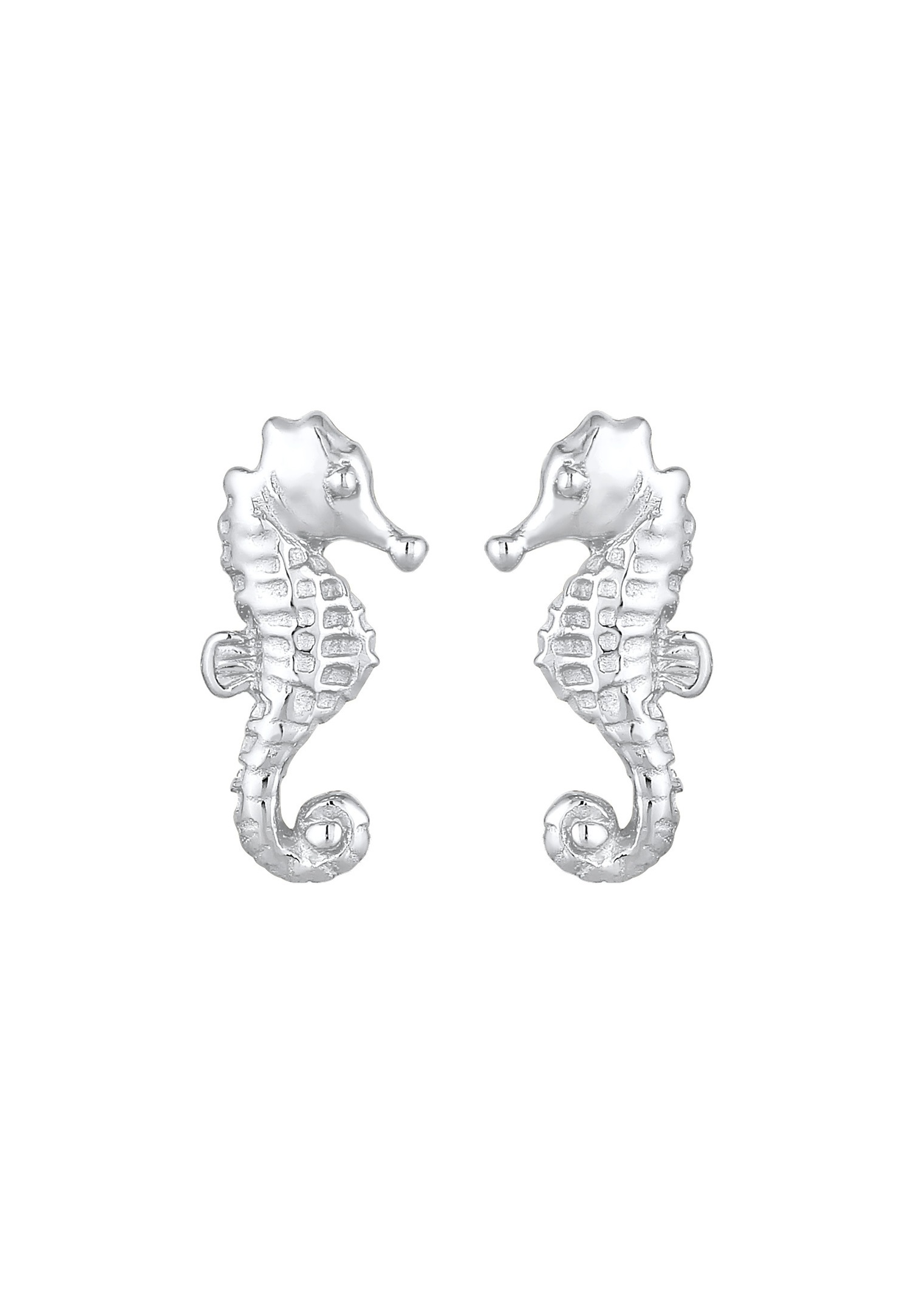 Naušnice Elli Seahorse, ljetni pomorski stil, 925 srebro za žene