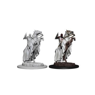Knight on Horse: Pathfinder Deep Cuts Unpainted Minis