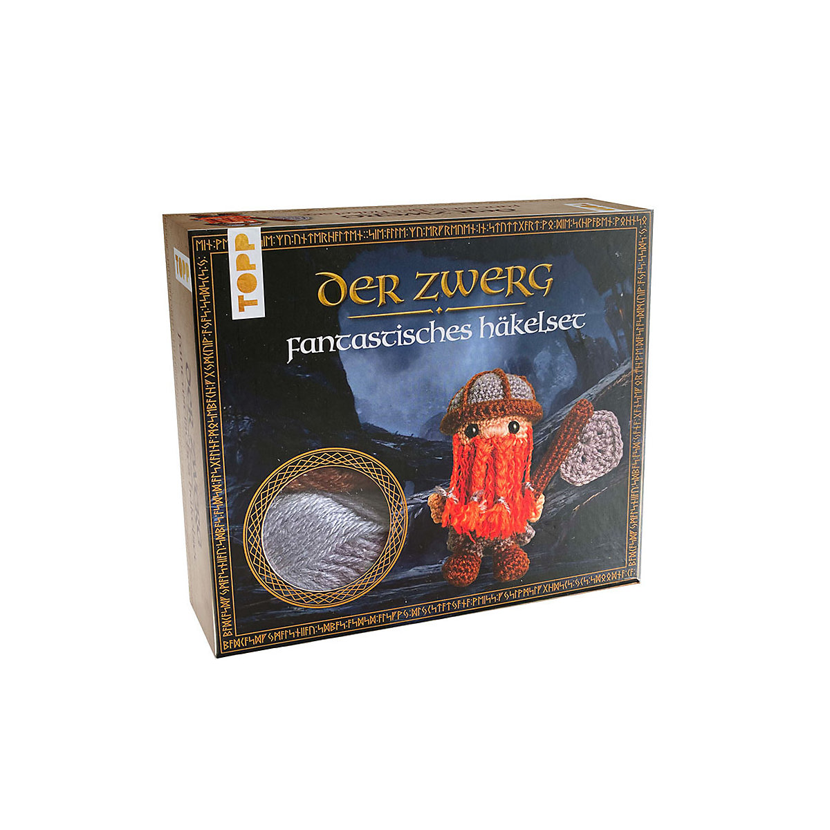 Fantastisches Häkelset Zwerg