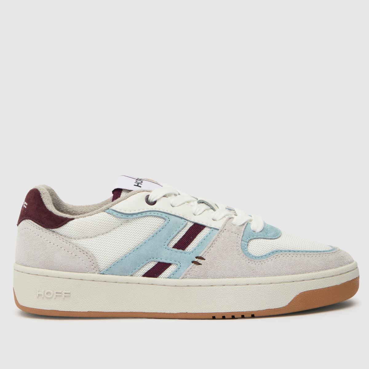 HOFF – Metro Broadway – Vita och vinröda sneakers
