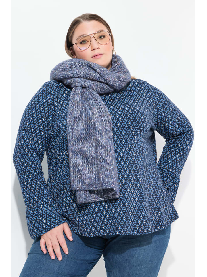 Ulla Popken Longsleeve in marine günstig kaufen 58-60