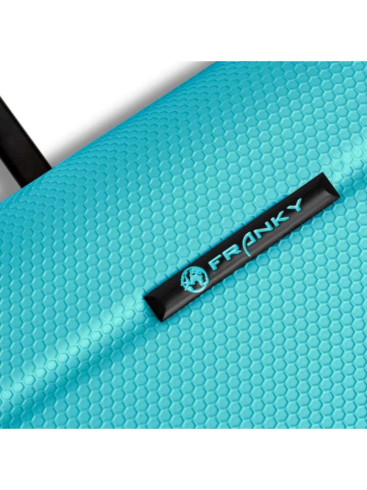 Franky Munich 4.0 4 Rollen Kofferset 3-teilig mit Dehnfalte in aqua dull günstig kaufen onesize