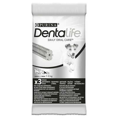 PURINA Dentalife Tägliche Zahnpflege-Snacks für kleine Hunde (7-12 kg)