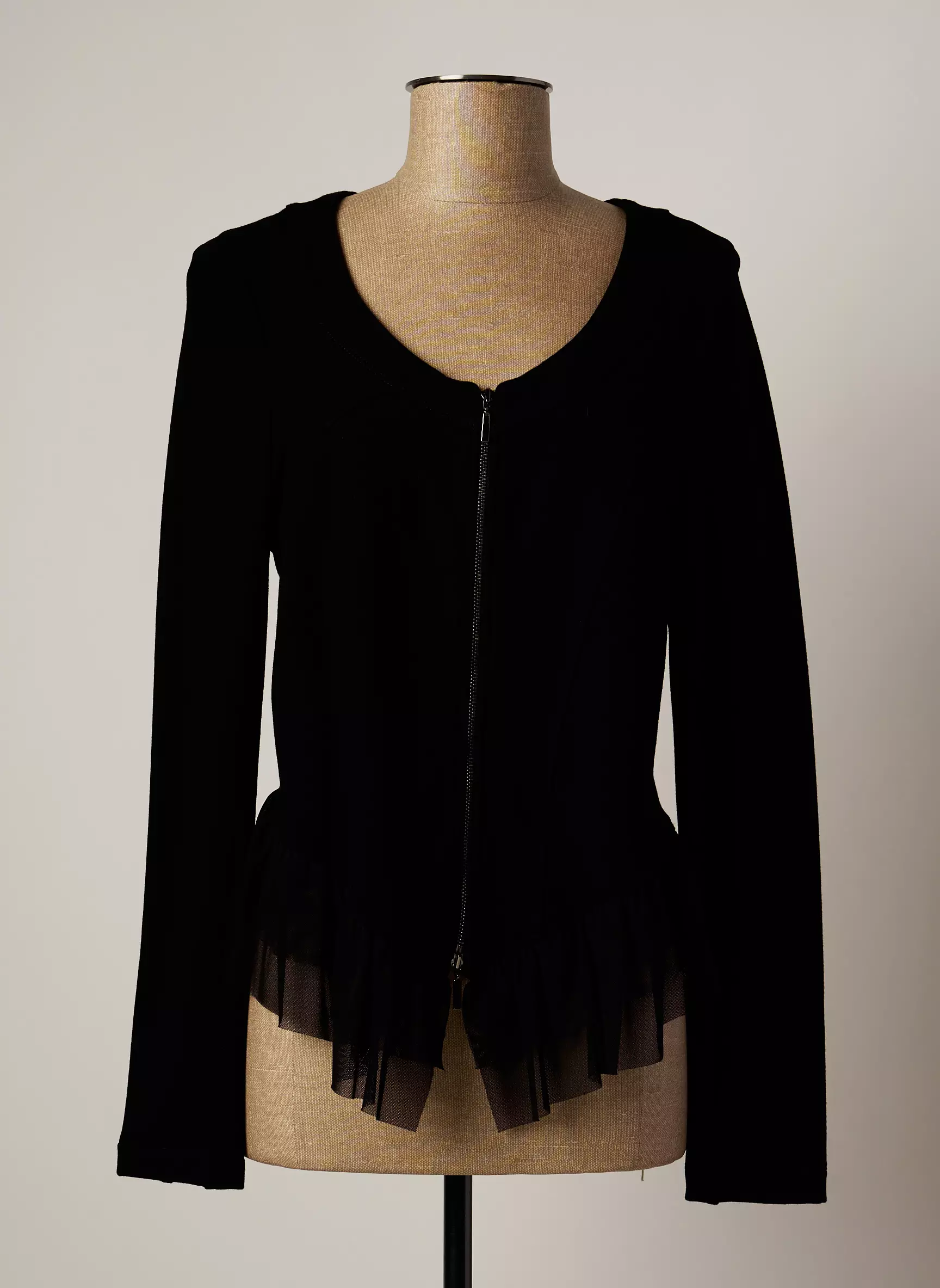 Lauren Vidal Vestecasual Femme couleur noir