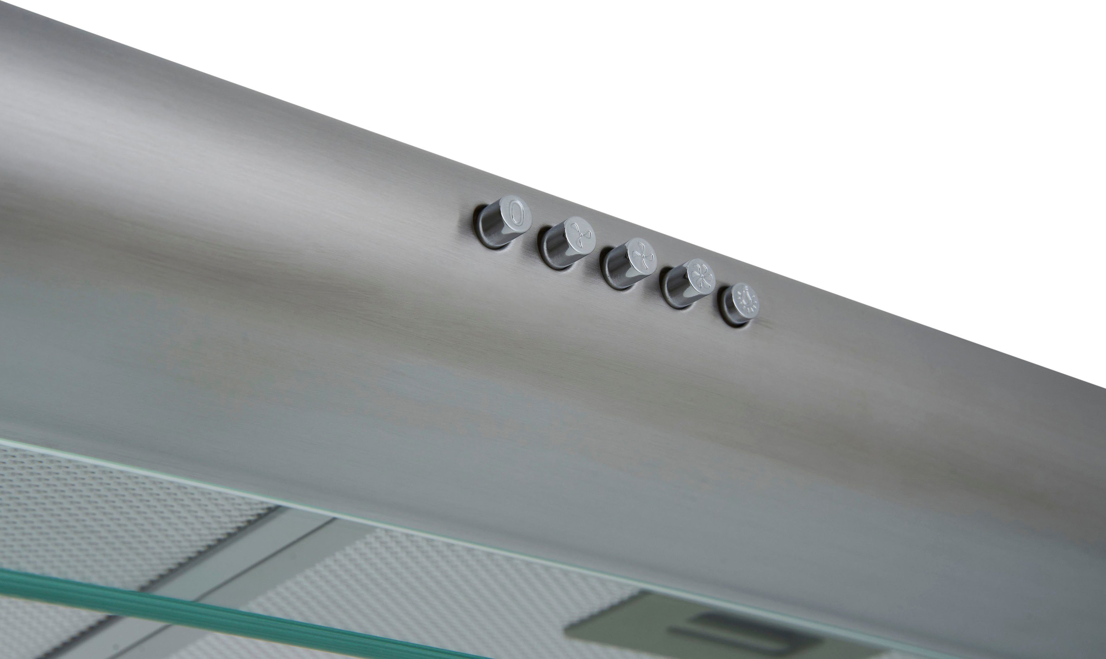RESPEKTA Unterbauhaube Serie Tilla CH 1259 IXC N, 60 cm, 3 Leistungsstufen, LED-Beleuchtung, Ab- und Umluftfähig