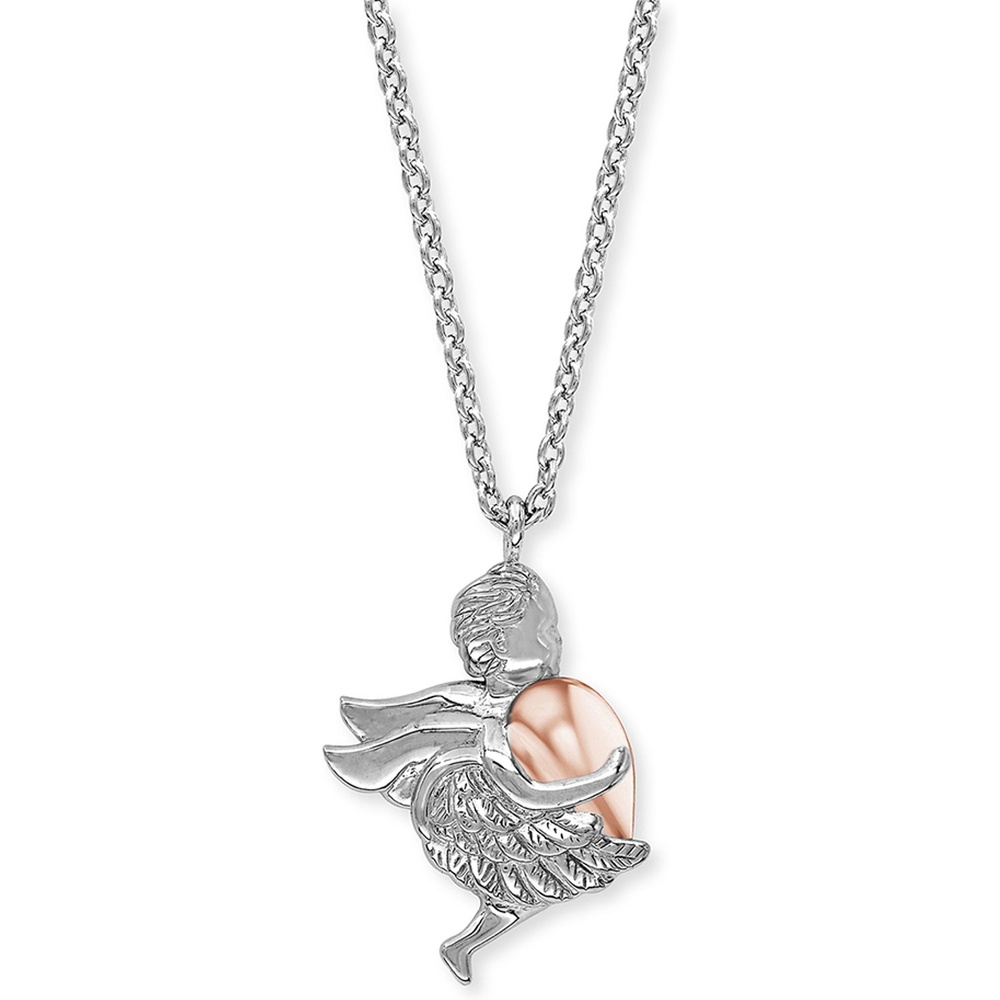 Engelsrufer Chaînette 925 Argent, Or rose collier