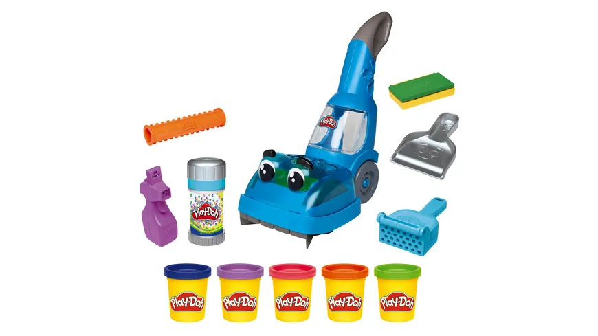 Hasbro - Play-Doh Zoom Zoom Saugen und Aufräumen Set