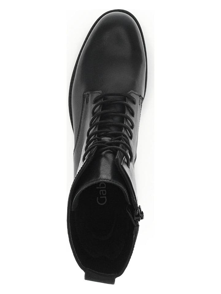 Gabor Leder-Boots in Schwarz günstig kaufen