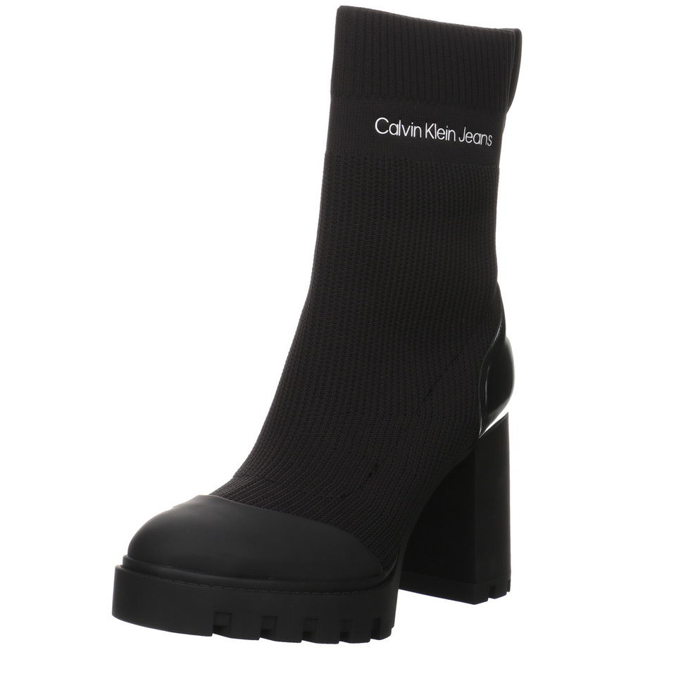 Calvin Klein Platform Knit Sock Boots