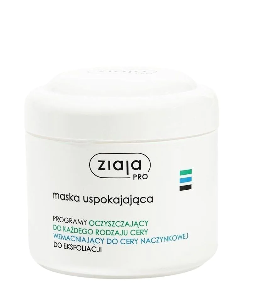 Ziaja PRO Grøn-Blå-Grå Beroligende Maske 250ml