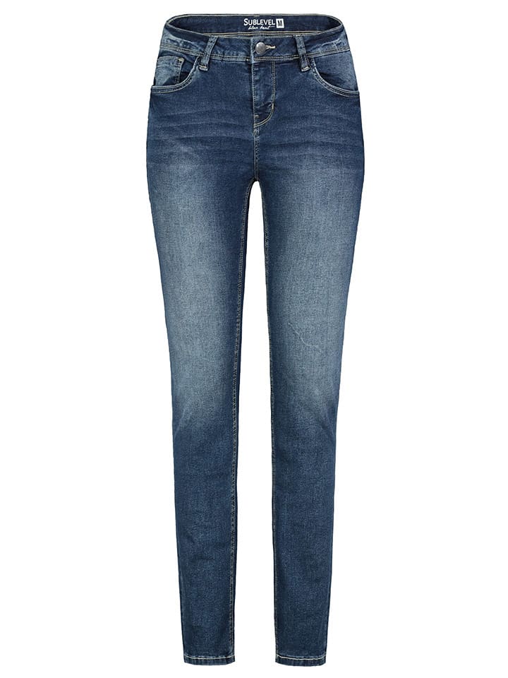 Sublevel Jeans - Slim fit - in Dunkelblau günstig kaufen