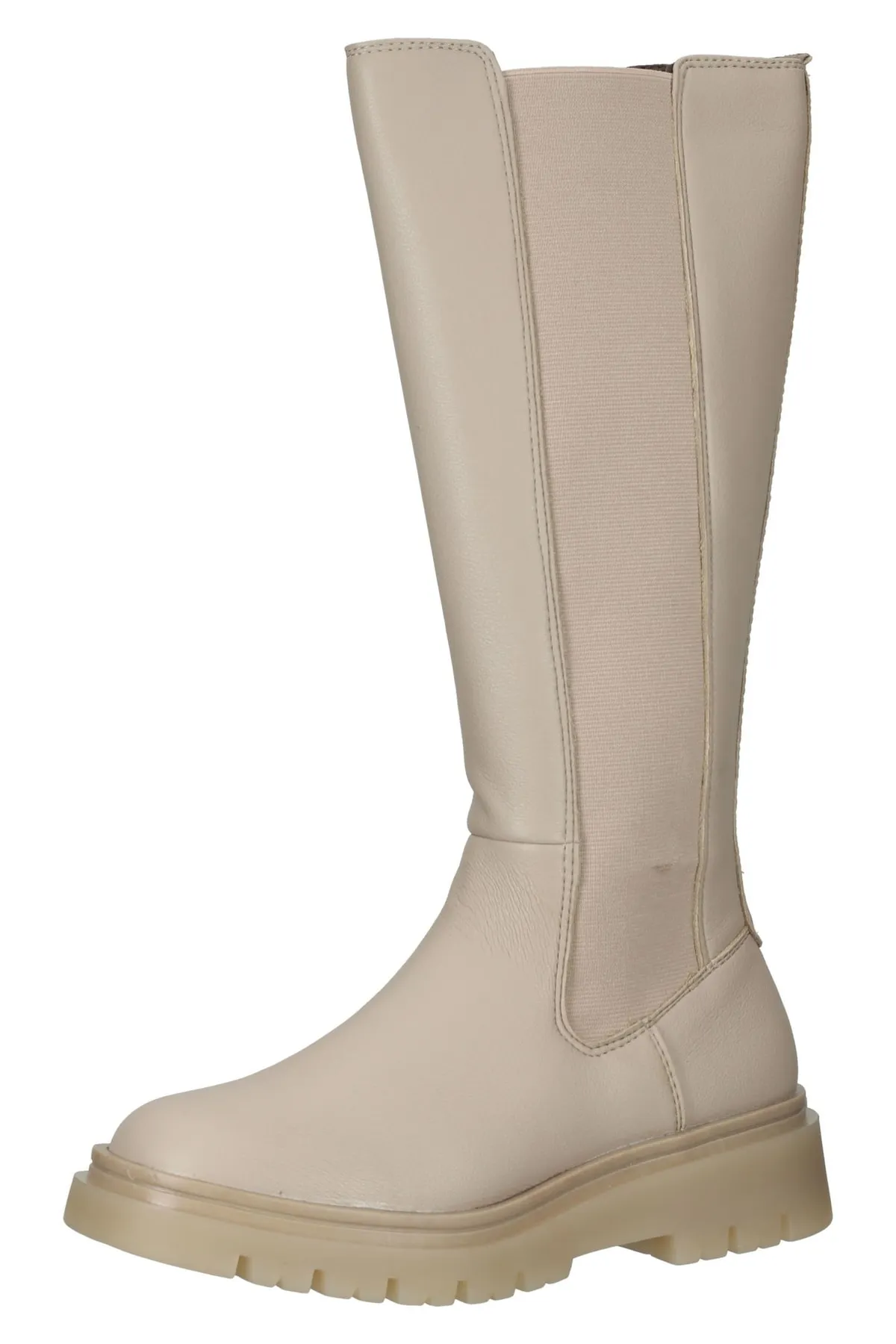 Marco Tozzi  Stiefel - Beige - Flacher Absatz