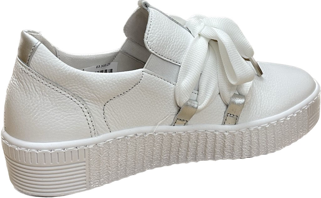 GABOR Sportliche Slipper weiss