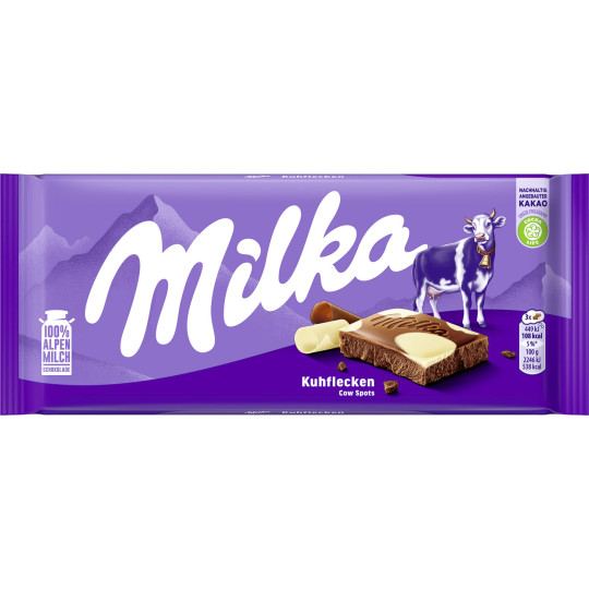 Milka Kuhflecken Schokolade 100G
