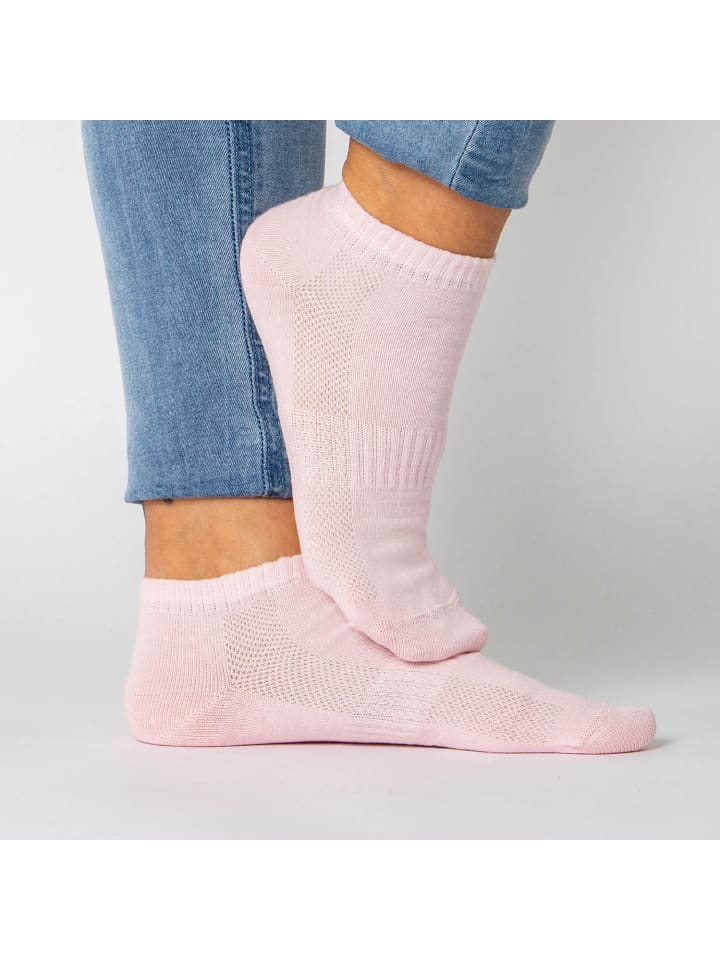 Occulto 6er Pack Sneaker Socken aus Bio-Baumwolle Jana in Pink günstig kaufen 35-38