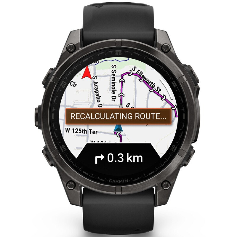 GARMIN Armbanduhr Fenix 8 Sapphire &ndash; AMOLED 47 mm