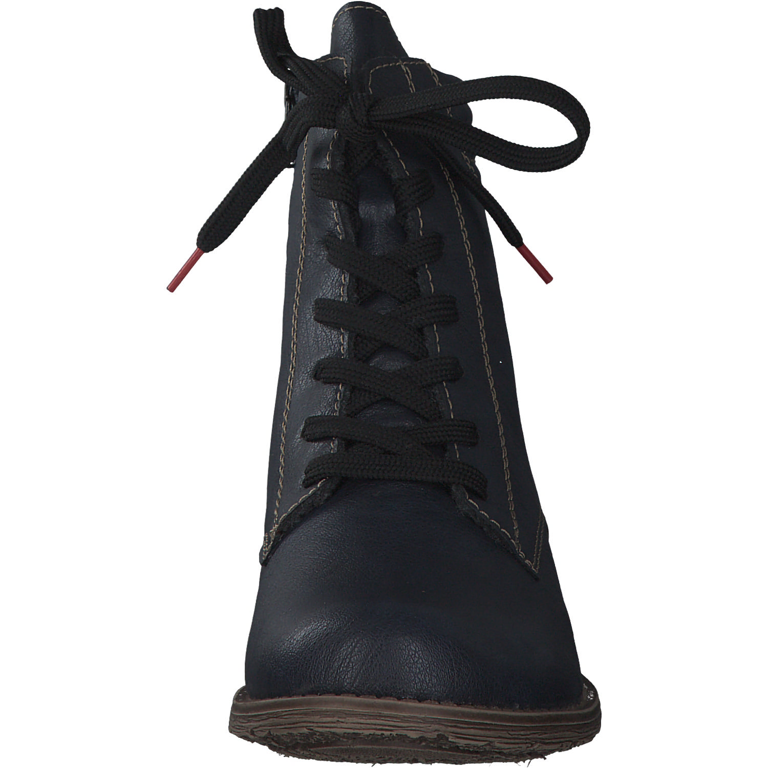 Rieker 70811, Schnürstiefeletten, Damen, Blau (Ozean)