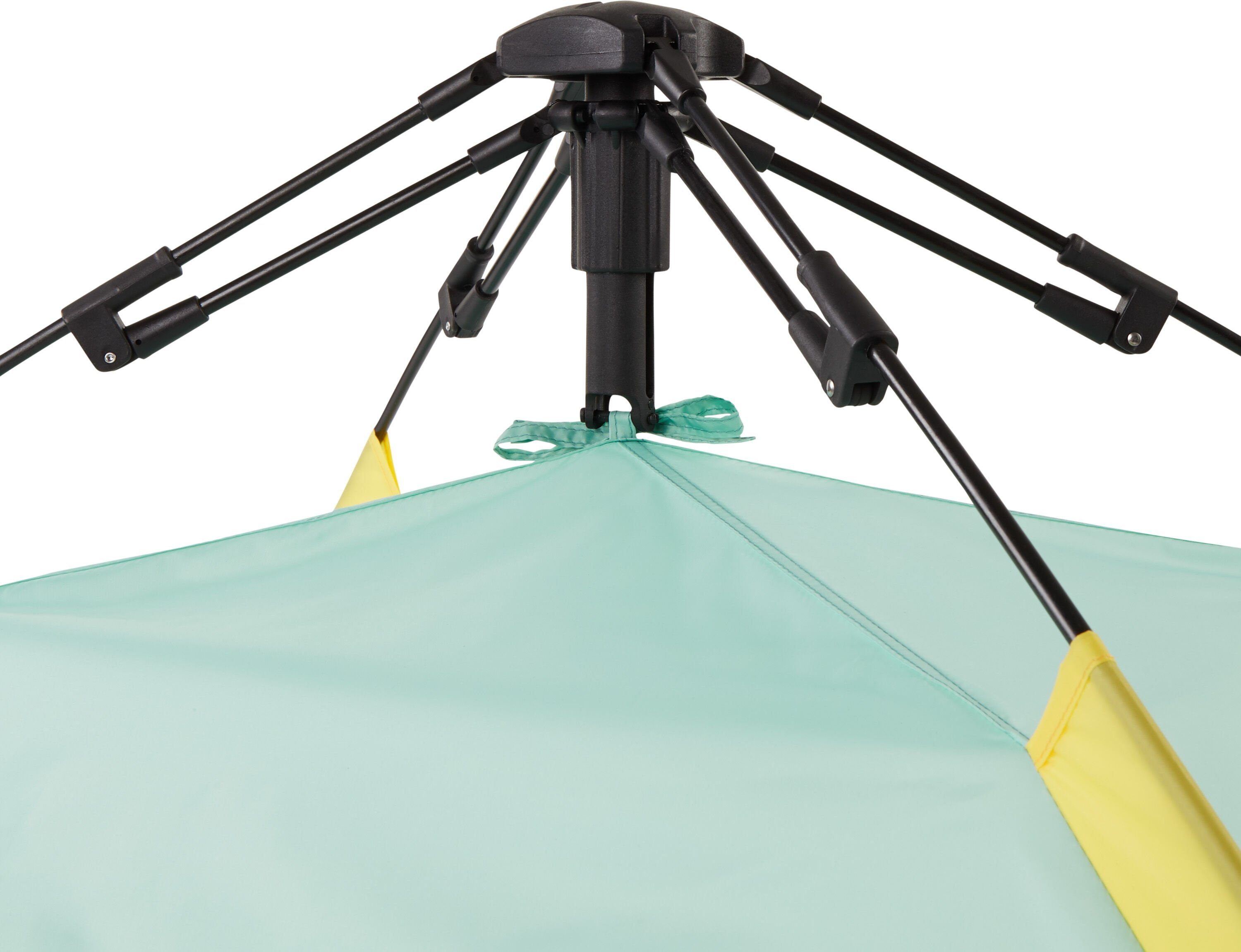 McKINLEY Strandmuschel Strandmuschel EASY UP BEACHSHELTER ANTHRACITE/TURQUOISE