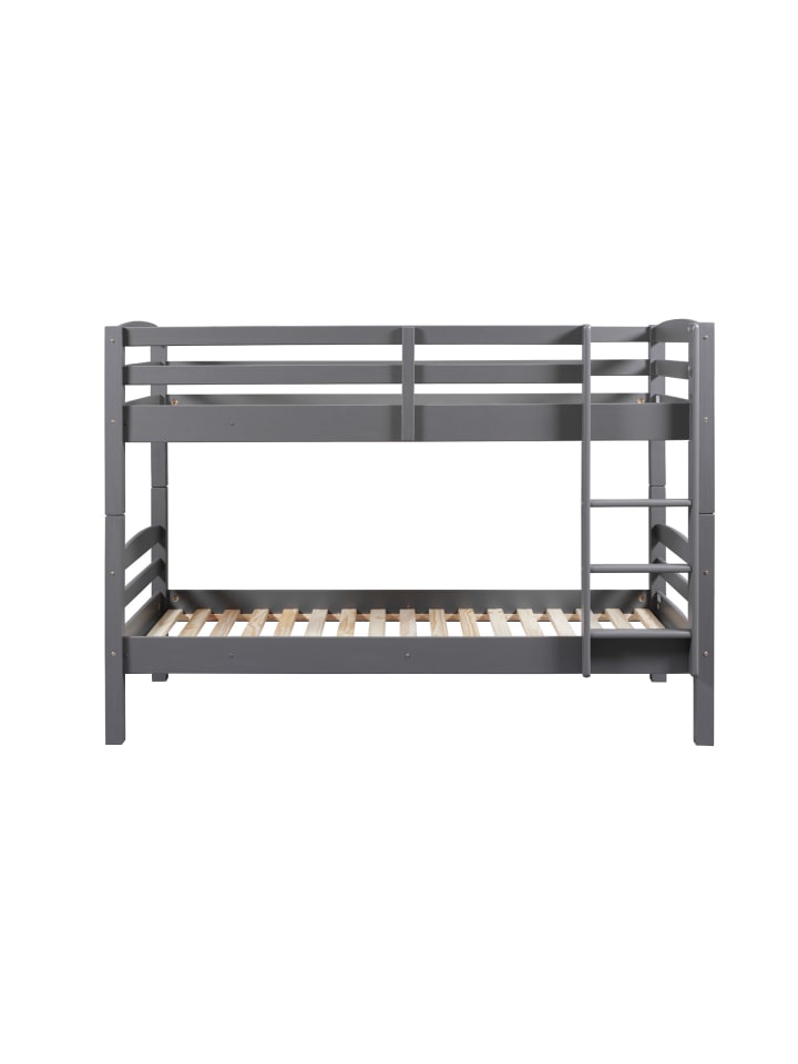 ebuy24 Etagenbett Lavius Grau 210 x 102 cm günstig kaufen onesize